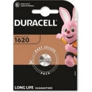 Бутонна батерия DURACELL CR-1620, 3V, Литиева